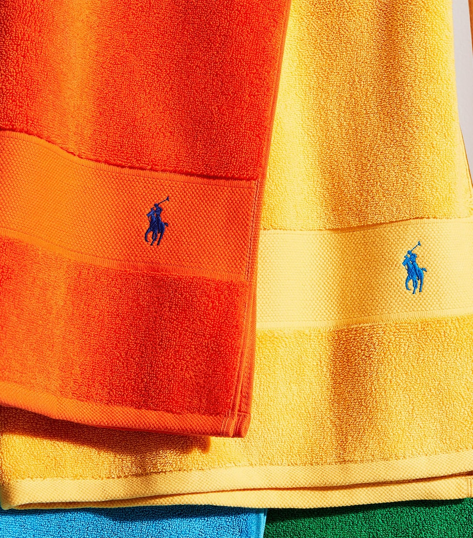 Ralph Lauren Polo Player bath towel 70cm x 140cm (British brand)