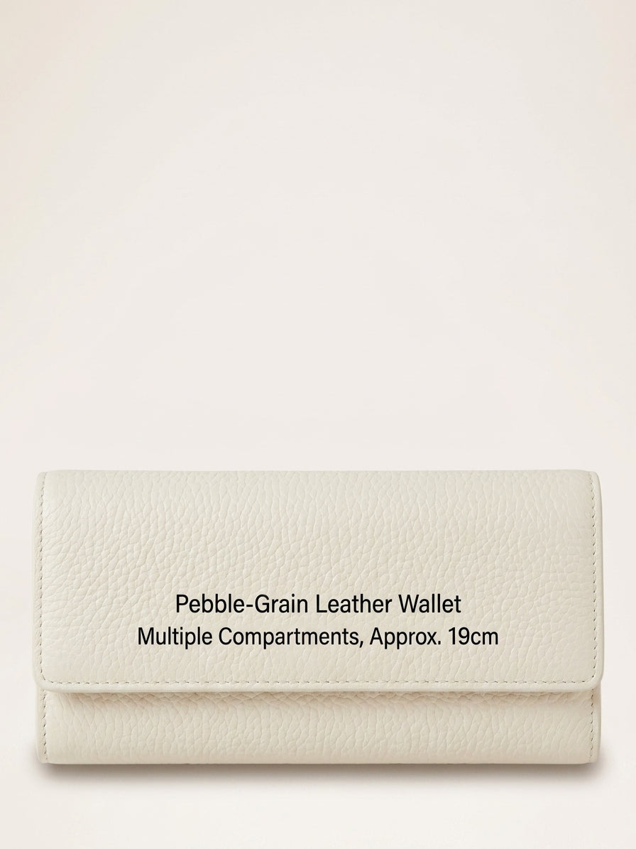 Mulberry Darley heavy grain leather wallet (British brand)