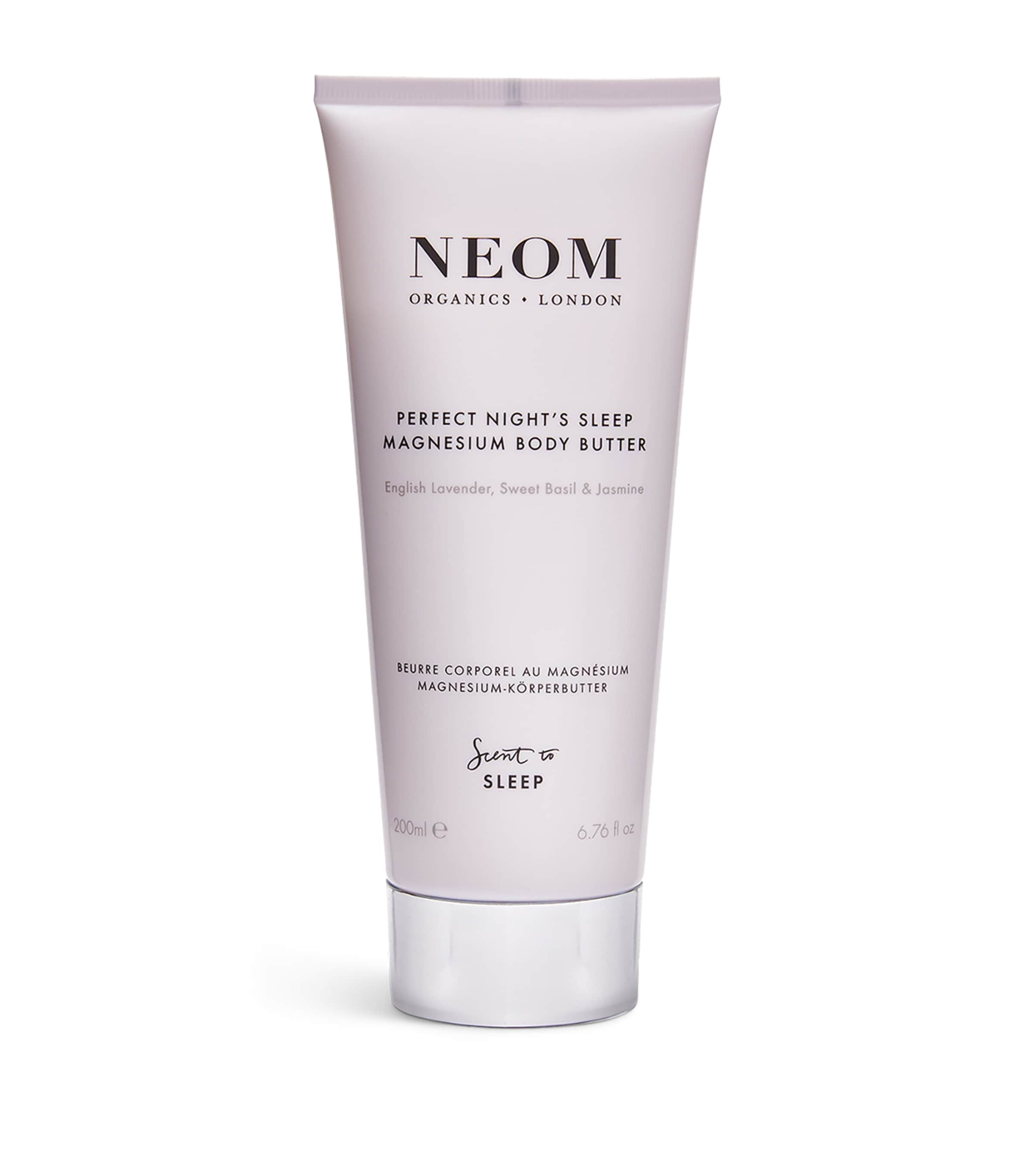 NEOM Perfect Night's Sleep Magnesium Body Butter 200ml, imported from the UK