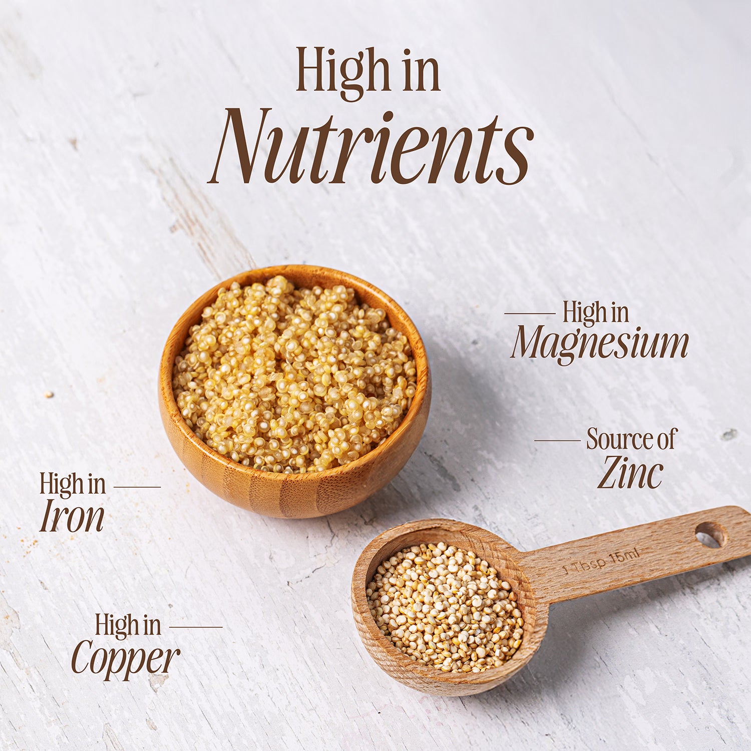 Organic royal quinoa white grain 1kg - British product
