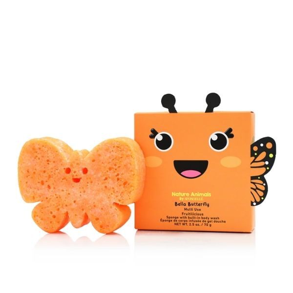 Spongelle Bella Butterfly multi-use sponge (British brand)