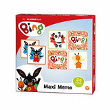 Totum Bing Maxi Memo memory game with Bing characters (British brand)