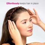 Brushworks ribbon zig zag headbands 3 pack - British product