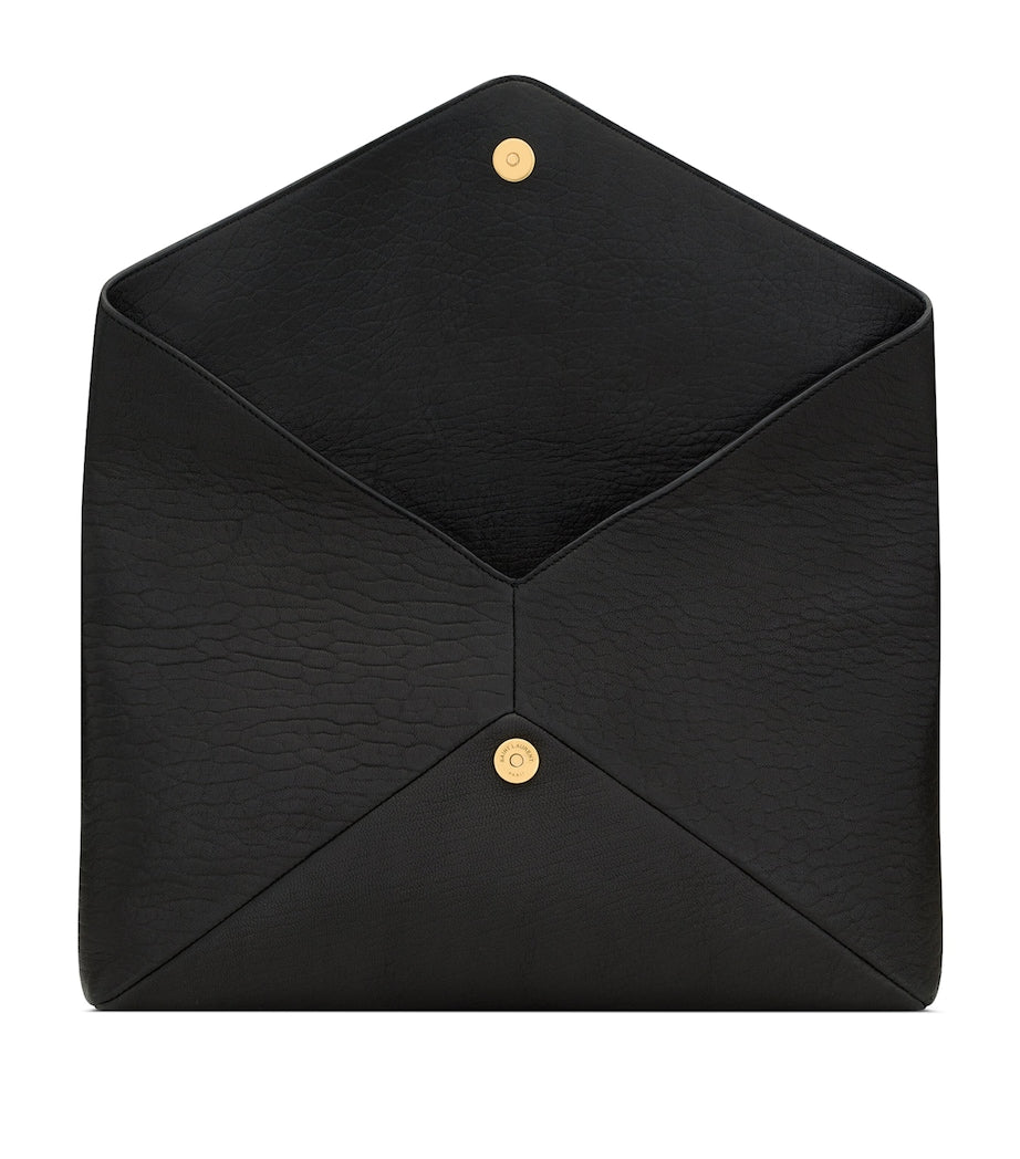 Saint Laurent Cassandre envelope pouch lambskin leather - British product
