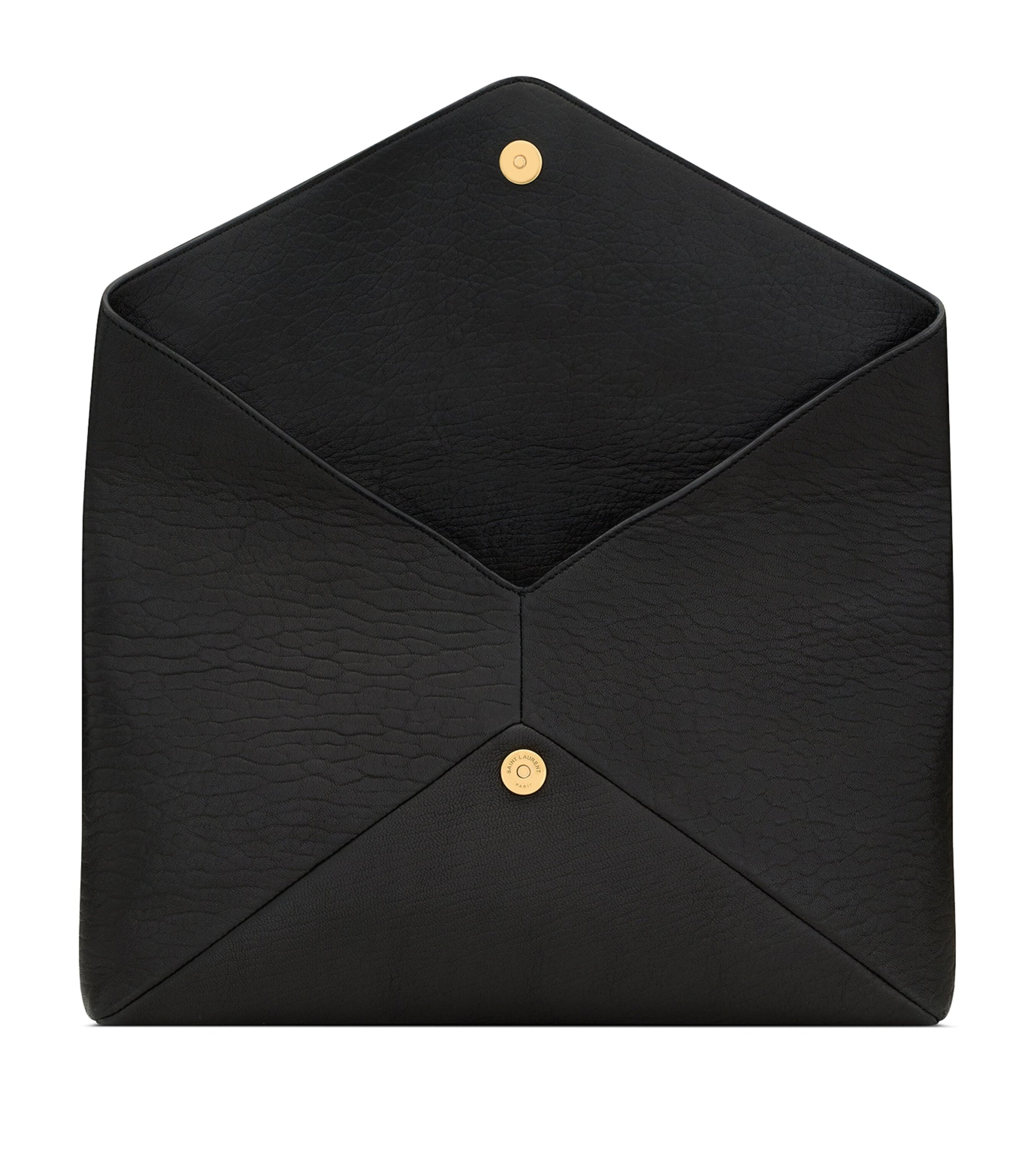 Saint Laurent Cassandre envelope pouch lambskin leather - British product