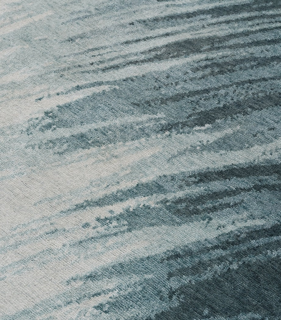 The Rug Company Splash Sea rug 2.74m x 1.83m (British brand)