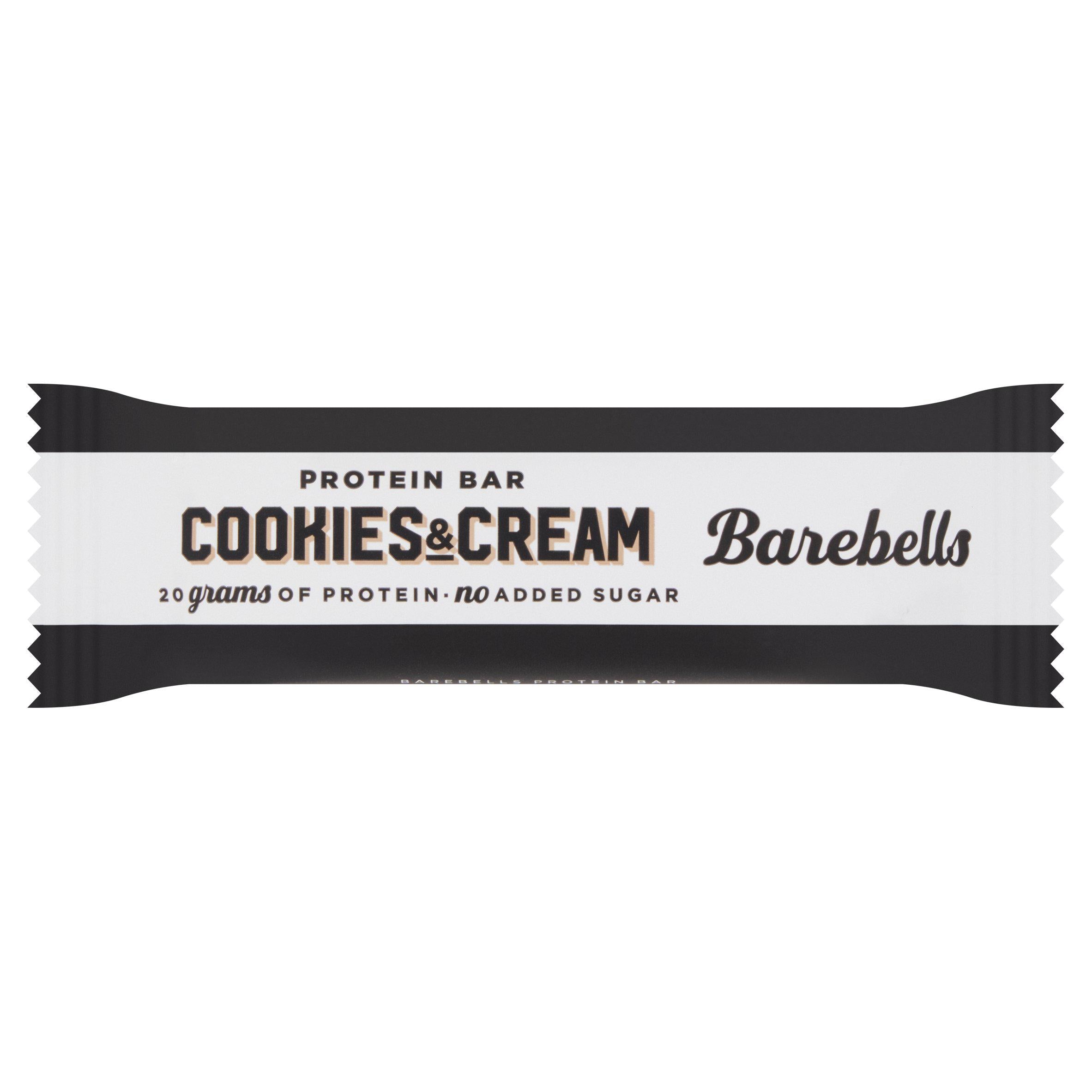 Barebells Protein Bar Cookies & Cream 55g GOODS Sainsburys   