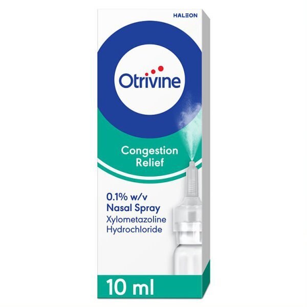 Otrivine Congestion Relief Nasal Spray 10ml GOODS Superdrug   