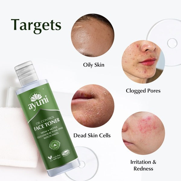 Ayumi Clarifying Neem and Witch Hazel Toner 150ml - British product