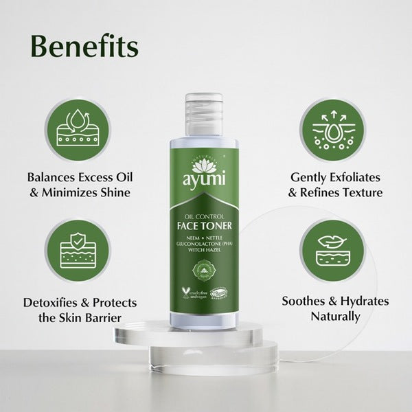 Ayumi Clarifying Neem and Witch Hazel Toner 150ml - British product