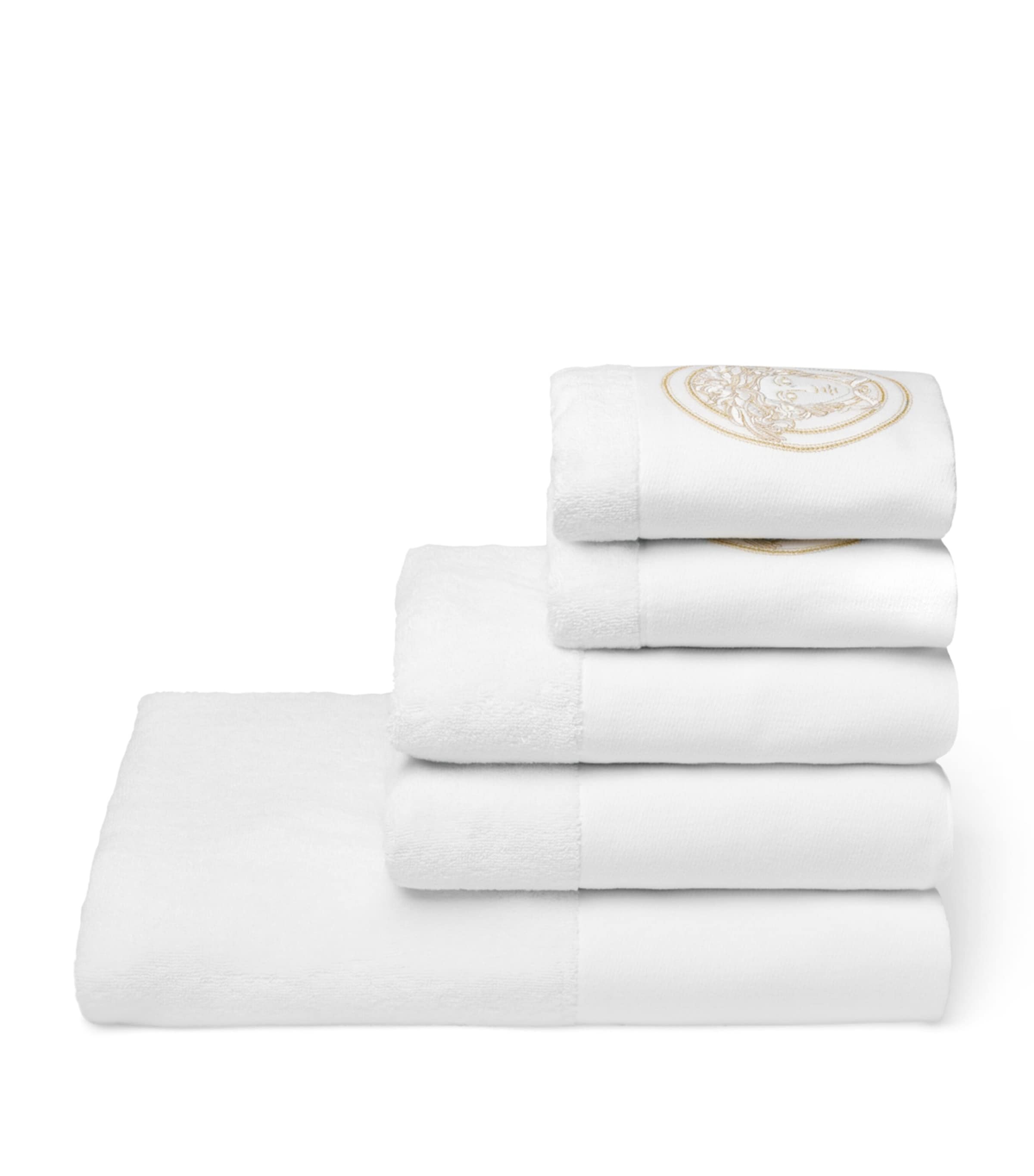 Versace Medusa Gala towel set of 5 (British brand)
