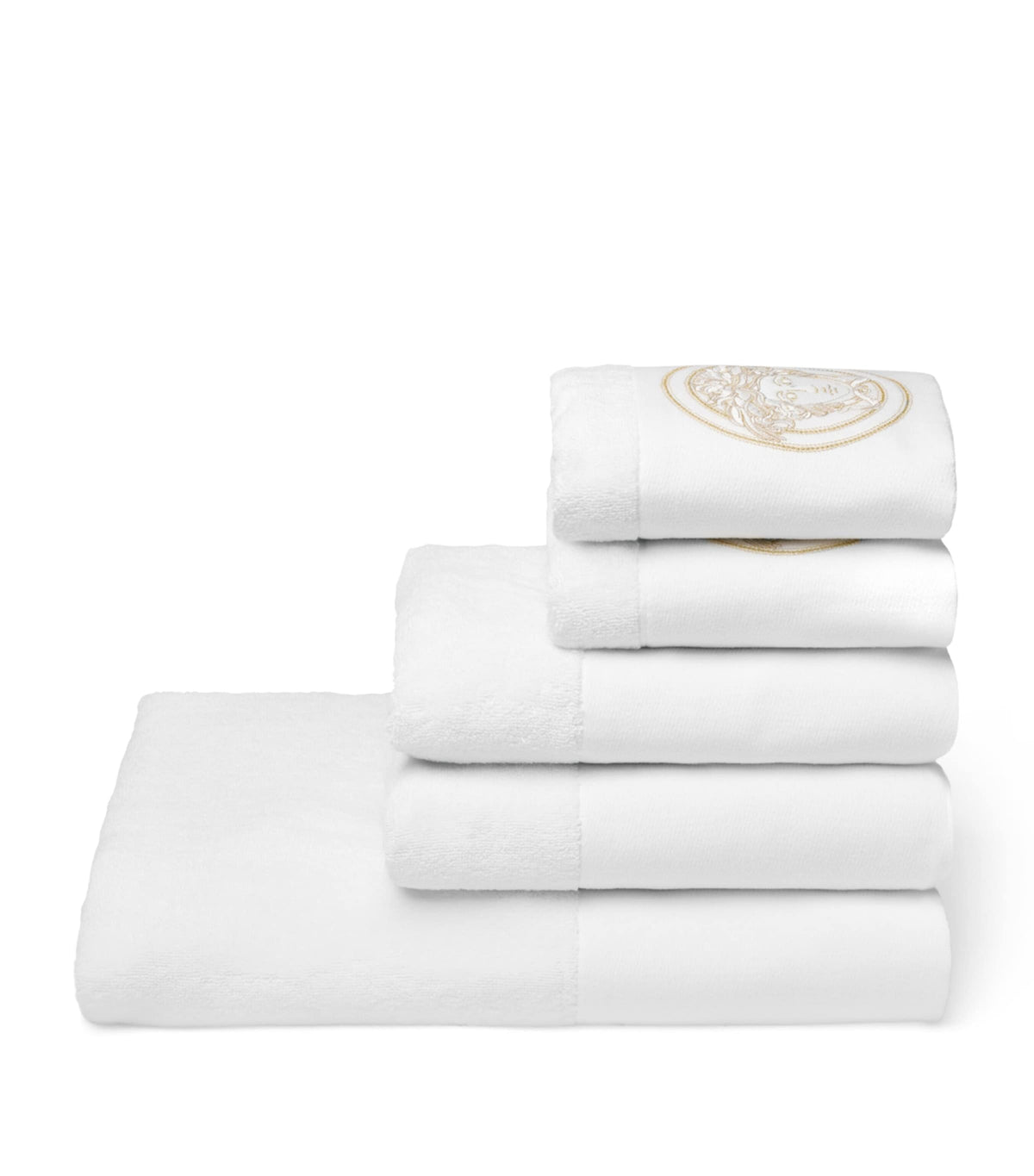 Versace Medusa Gala towel set of 5 (British brand)