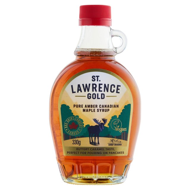 St Lawrence Gold Pure Maple Syrup Amber   330g GOODS M&S   