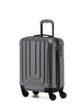 Flight Knight cabin suitcase anthracite 55x40x20cm, UK version