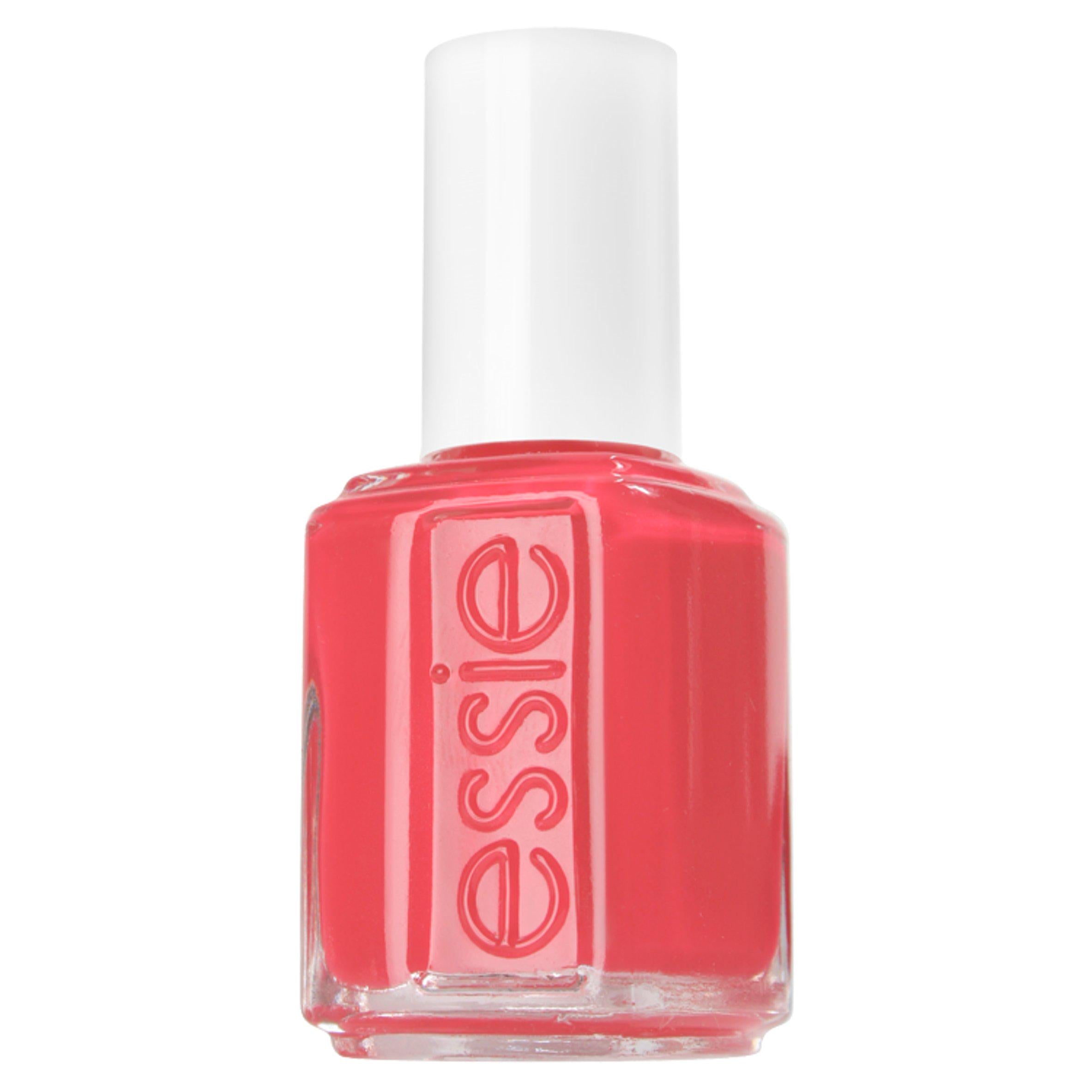 Essie 73 Cute As A Button Bright Pink Coral Nail Polish 13.5ml GOODS Sainsburys   