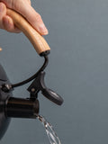 La Cafetiere black whistling kettle 1.6L, UK version
