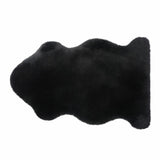 Windward sheepskin rug black 60x95 cm, UK version