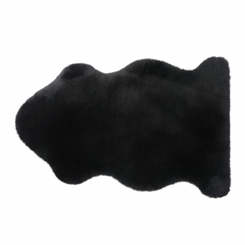 Windward sheepskin rug black 60x95 cm, UK version