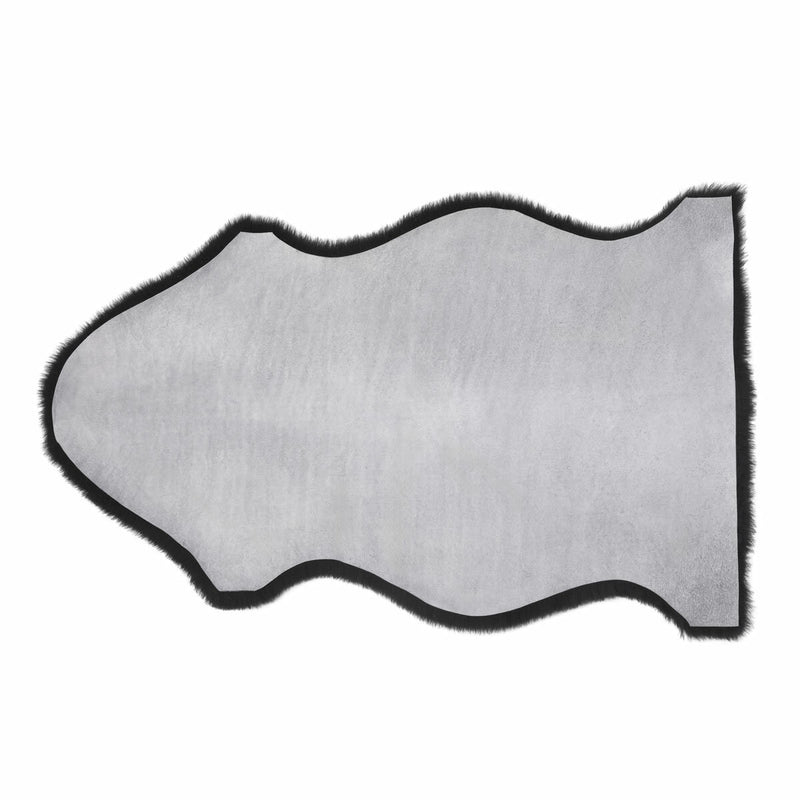 Windward sheepskin rug black 60x95 cm, UK version
