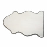 Windward genuine sheepskin rug in grey 60x95cm - British product