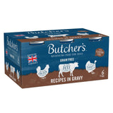 Butcher's Recipes in Gravy Dog Food Tins   6 x 400g GOODS M&S   