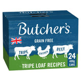 Butcher's Tripe Loaf Recipes Dog Food Tins   24 x 400g GOODS M&S   