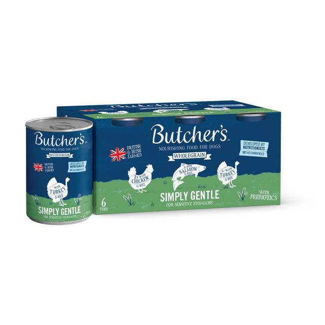 Butcher's Simply Gentle Dog Food Tins   6 x 390g GOODS M&S   