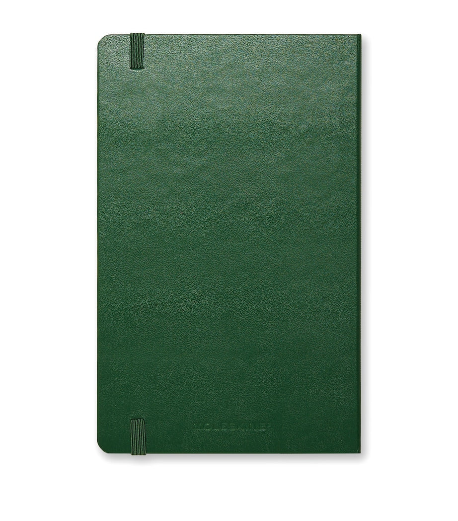 Moleskine Large Haute Couture Collection Clitoria Blue notebook, imported from the UK
