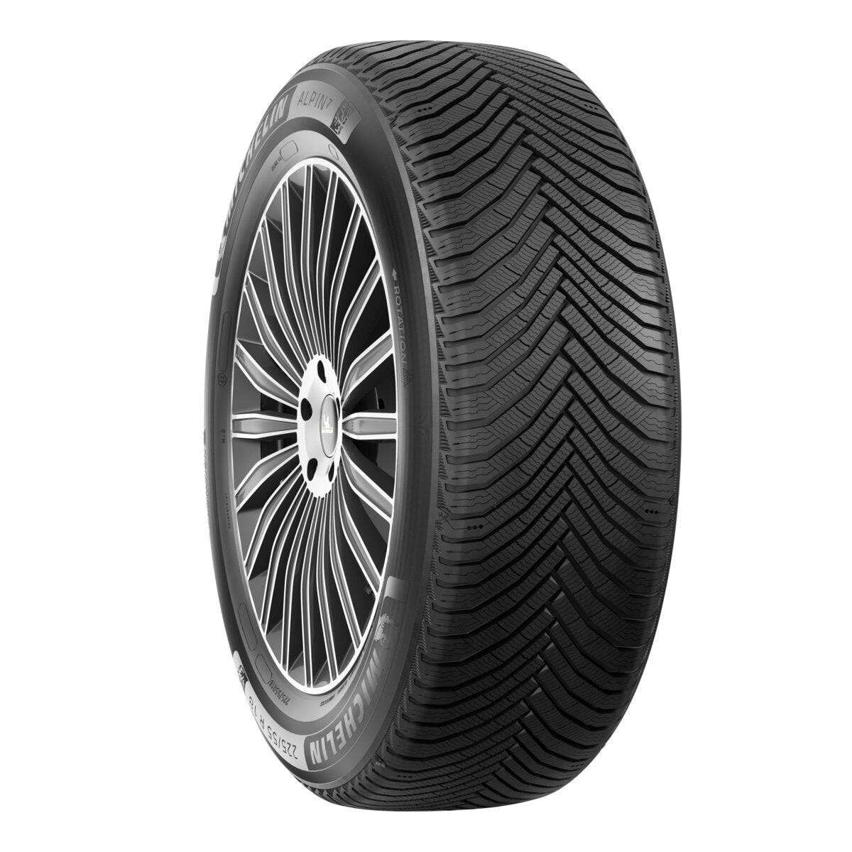Michelin Alpin 7 winter tyre 225/60R17, UK version