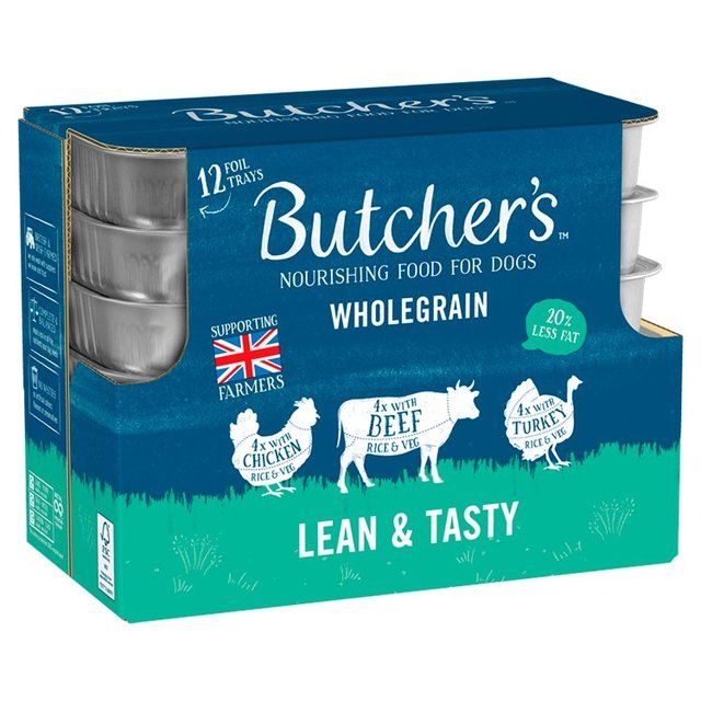 Butcher's Lean & Tasty Low Fat Dog Food Trays   12 x 150g GOODS M&S   