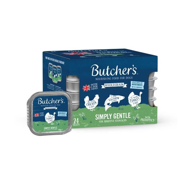 Butcher's Simply Gentle Dog Food Trays   24 x 150g GOODS M&S   