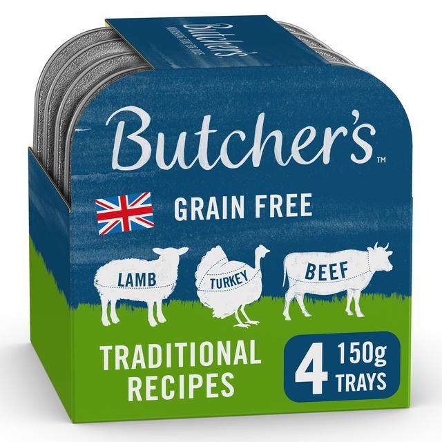 Butcher's Traditional Recipes Dog Food Trays   4 x 150g GOODS M&S   