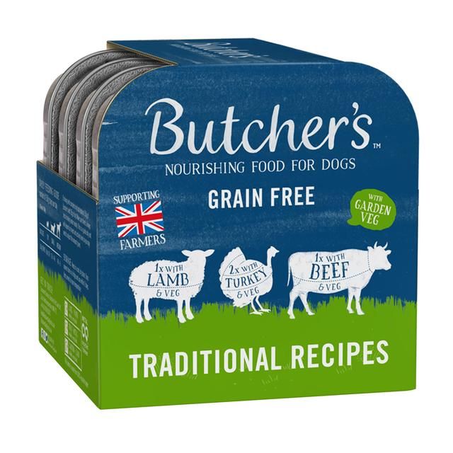 Butcher's Traditional Recipes Dog Food Trays   4 x 150g GOODS M&S   