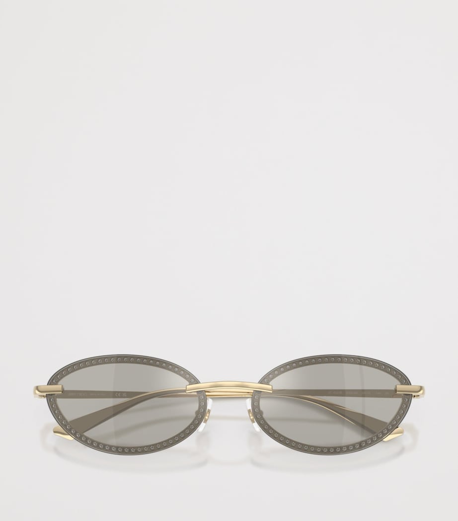 Jimmy Choo oval sunglasses, UK version
