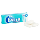 Wrigley's Extra Cool Breeze sugarfree chewing gum 10 pieces (British brand)