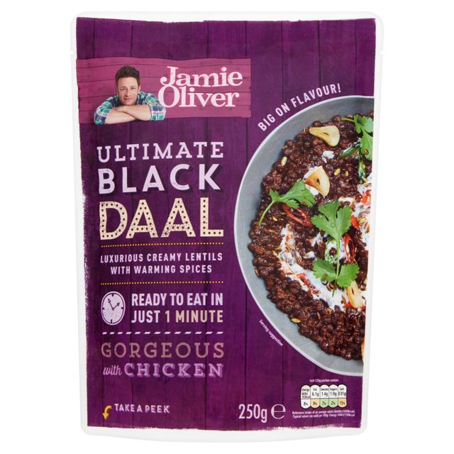 Black Daal Ready to Jamie Oliver Ready to Eat   250g GOODS M&S   