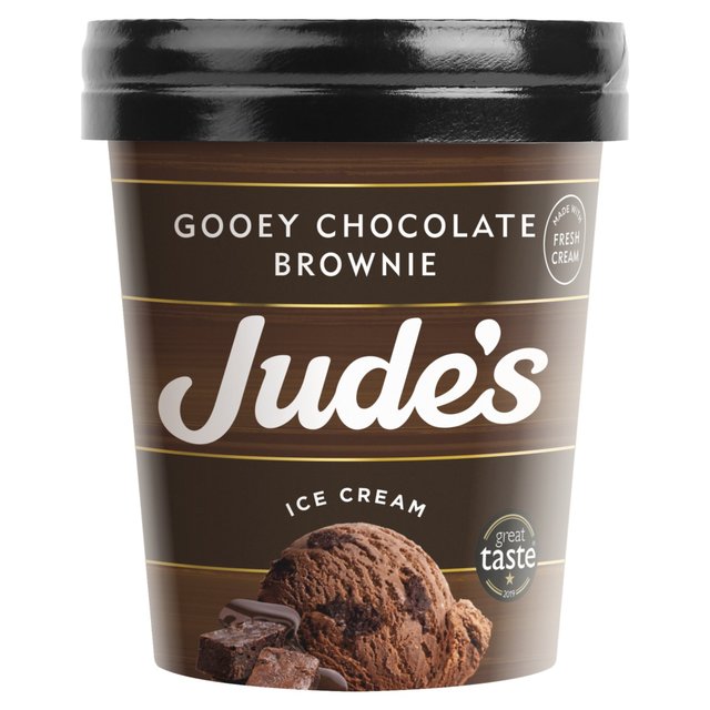 Jude's Gooey Chocolate Brownie   460ml GOODS M&S   