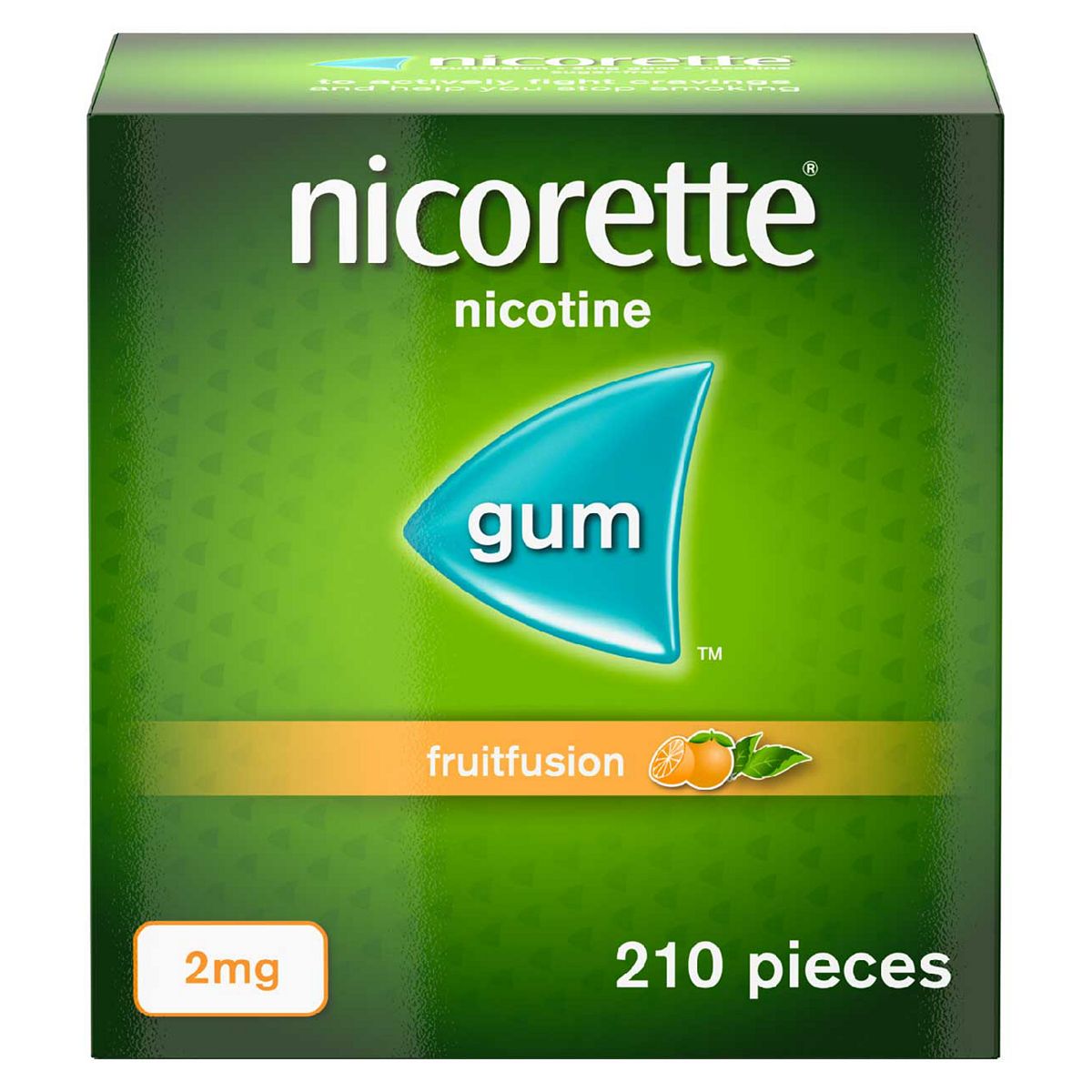 Nicorette Fruitfusion 2mg Gum - 210 Pieces GOODS Boots   