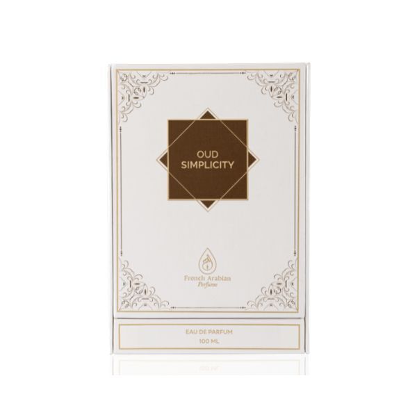 French Arabian Oud Simplicity Eau de Parfum 100ml, imported from the UK