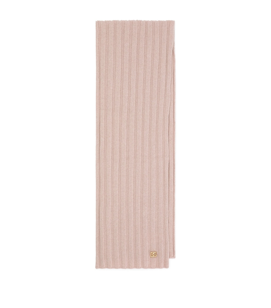 Dolce&Gabbana Kids virgin wool scarf, imported from the UK