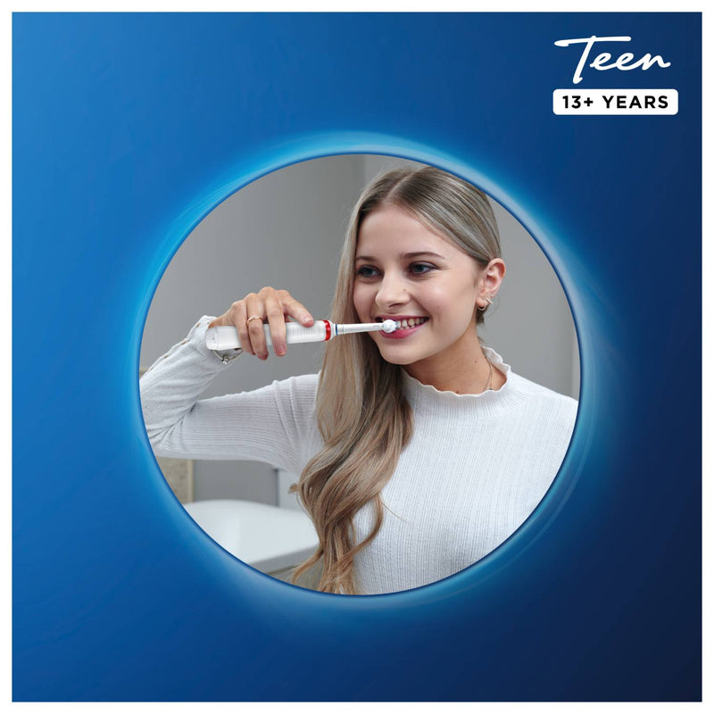 Oral-B white electric rechargeable toothbrush (British brand)