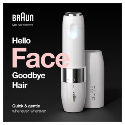 Braun facial hair remover FS1000, imported from the UK
