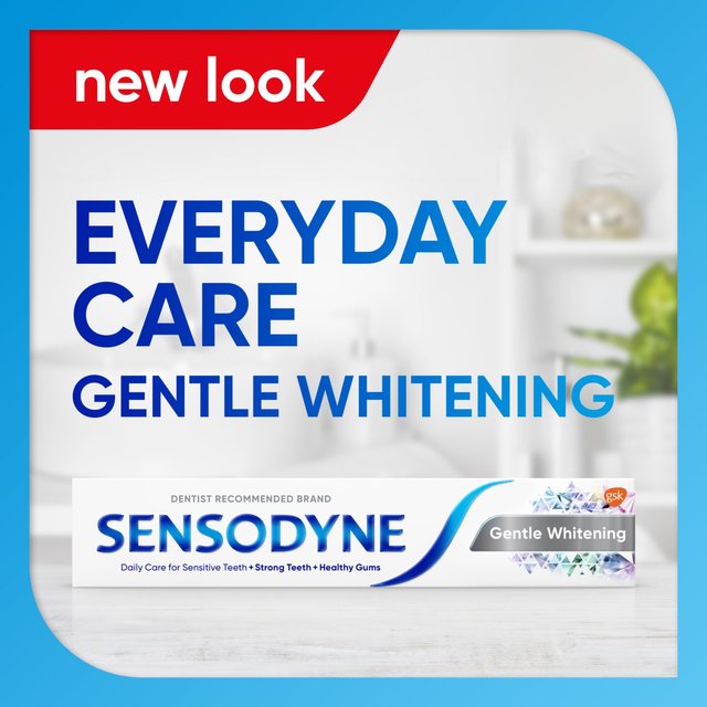 Sensodyne Sensitive Daily Care Gentle Whitening Toothpaste   75ml GOODS M&S   