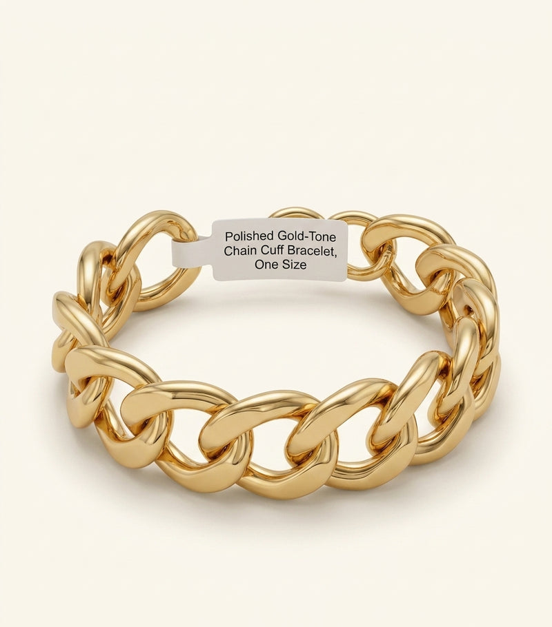 Givenchy chain bracelet crafted from brass, UK version