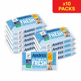 Andrex odour control moist toilet wipes, 10 x 56 pack - British product