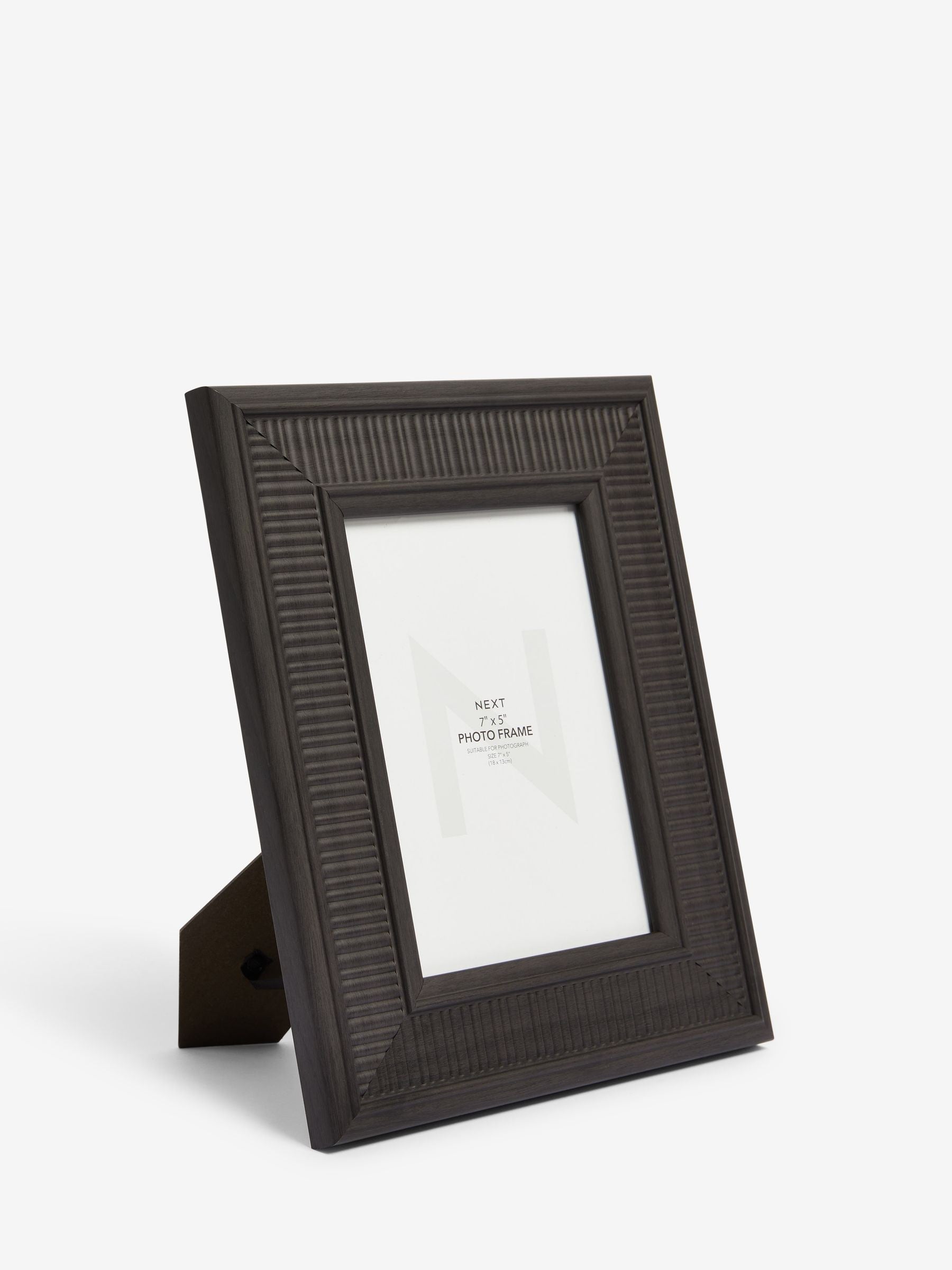 Black Rattan Effect Photo Frame