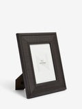 Black Rattan Effect Photo Frame