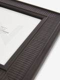 Black Rattan Effect Photo Frame