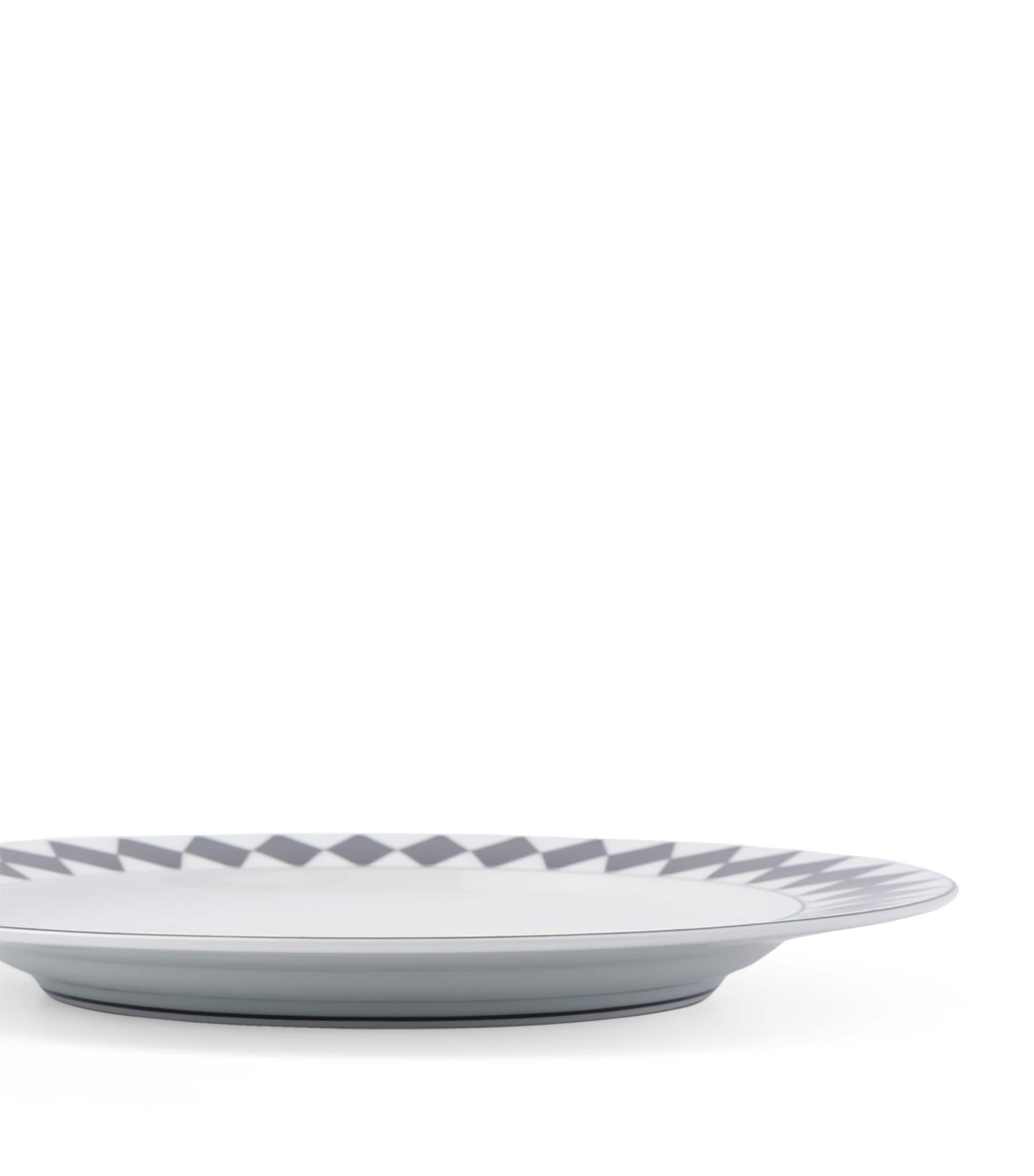Prada chequerboard dinner plates 25cm, imported from the UK