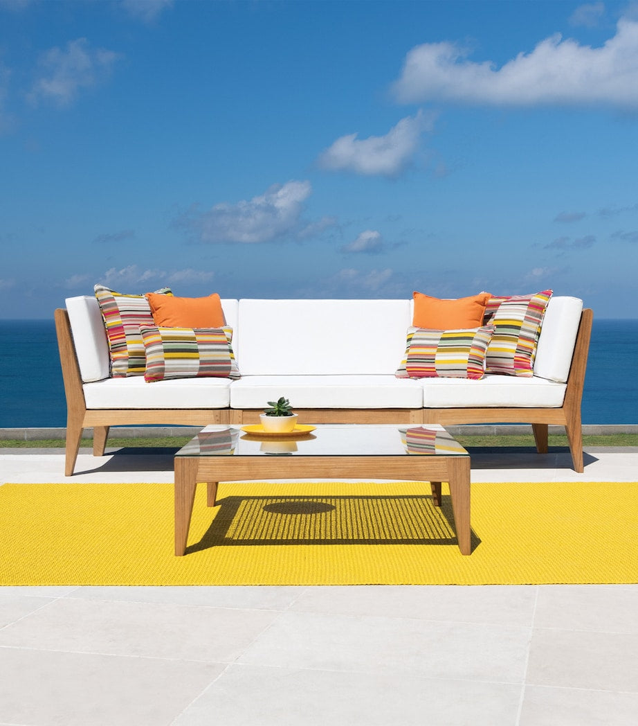 Indian Ocean Cove Modular Outdoor Corner Lounge Chair, UK version